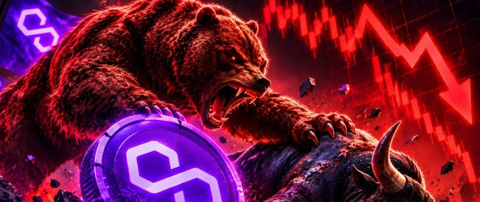 Polygon fiyatı %9 düştü, önemli destek zayıflıyor