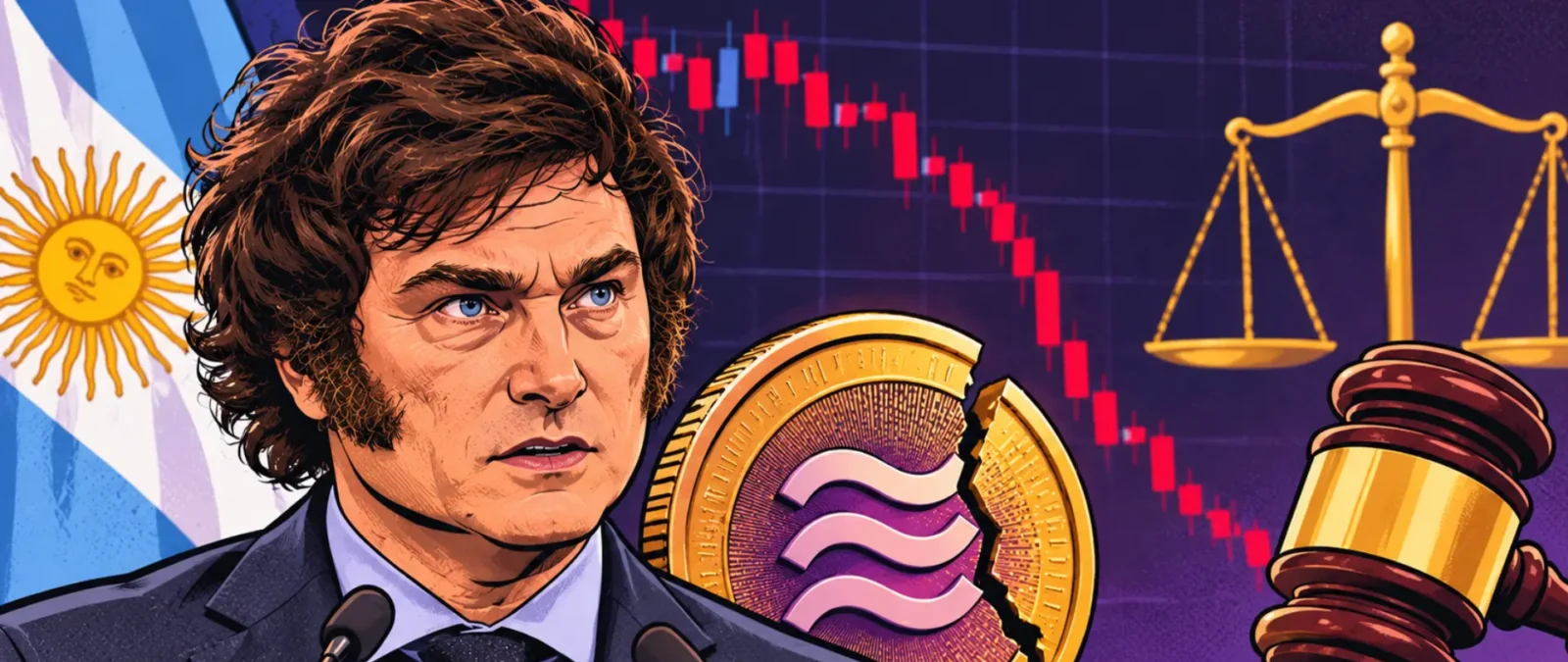 Hakim Javier Milei'yi LIBRA memecoin skandalından akladı