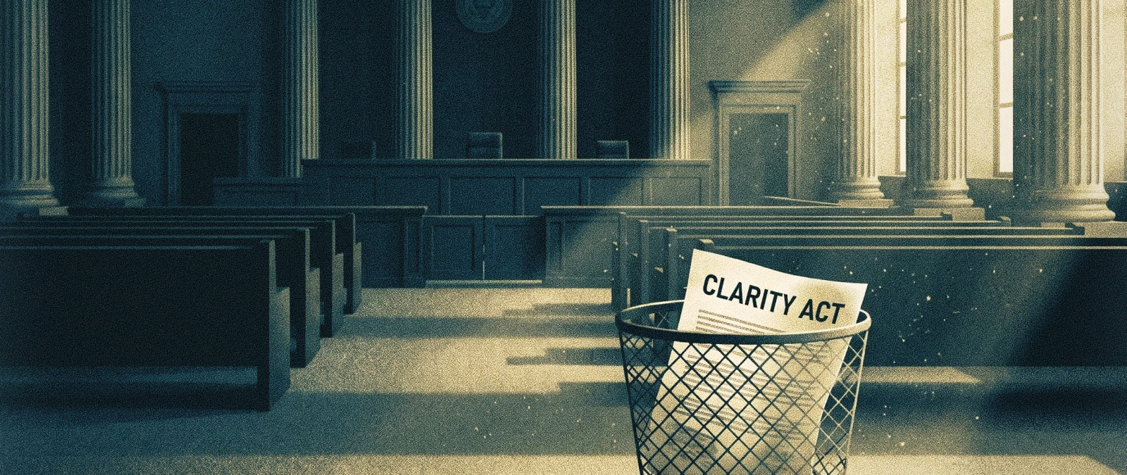 CLARITY Act Senato'dan geçemedi ancak kripto sektörü umudunu koruyor