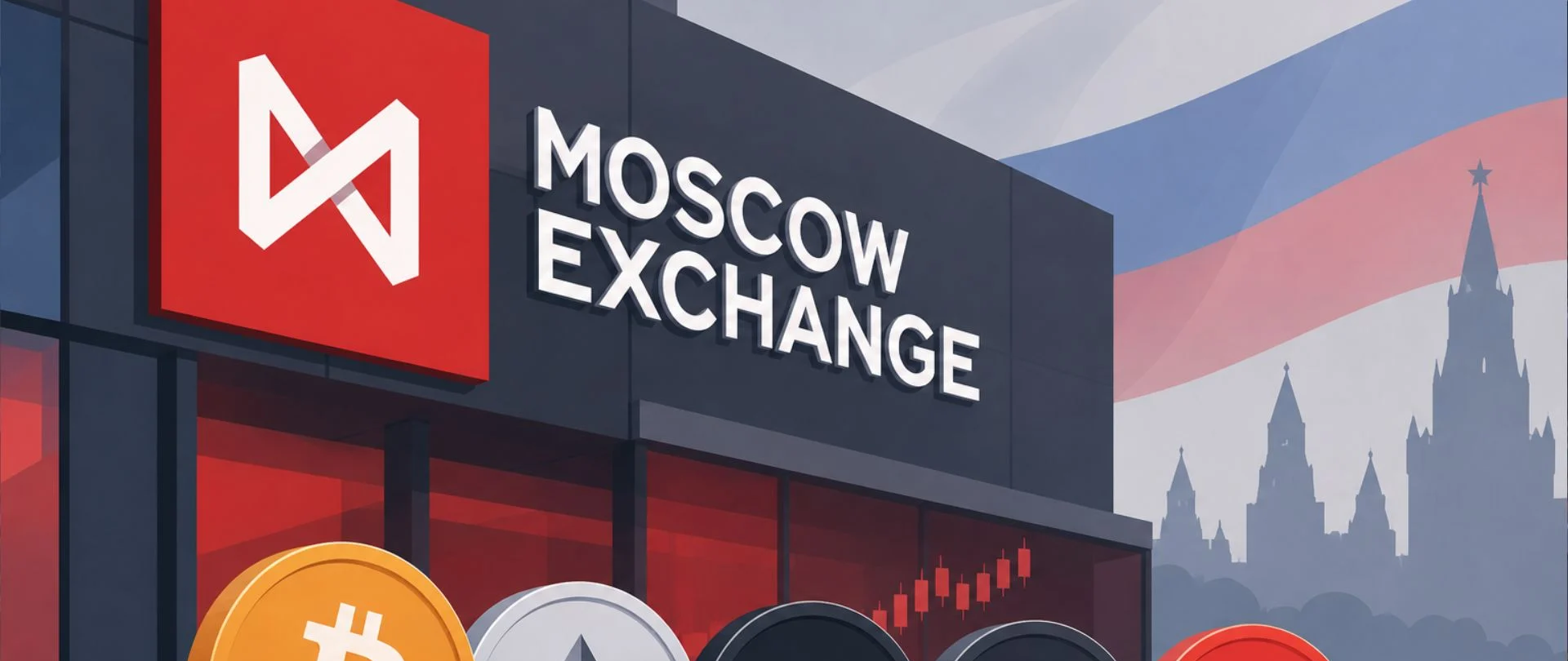 Moscow Exchange beş yeni kripto sürekli vadeli sözleşme ekliyor, 72 bin nitelikli yatırımcı likidite