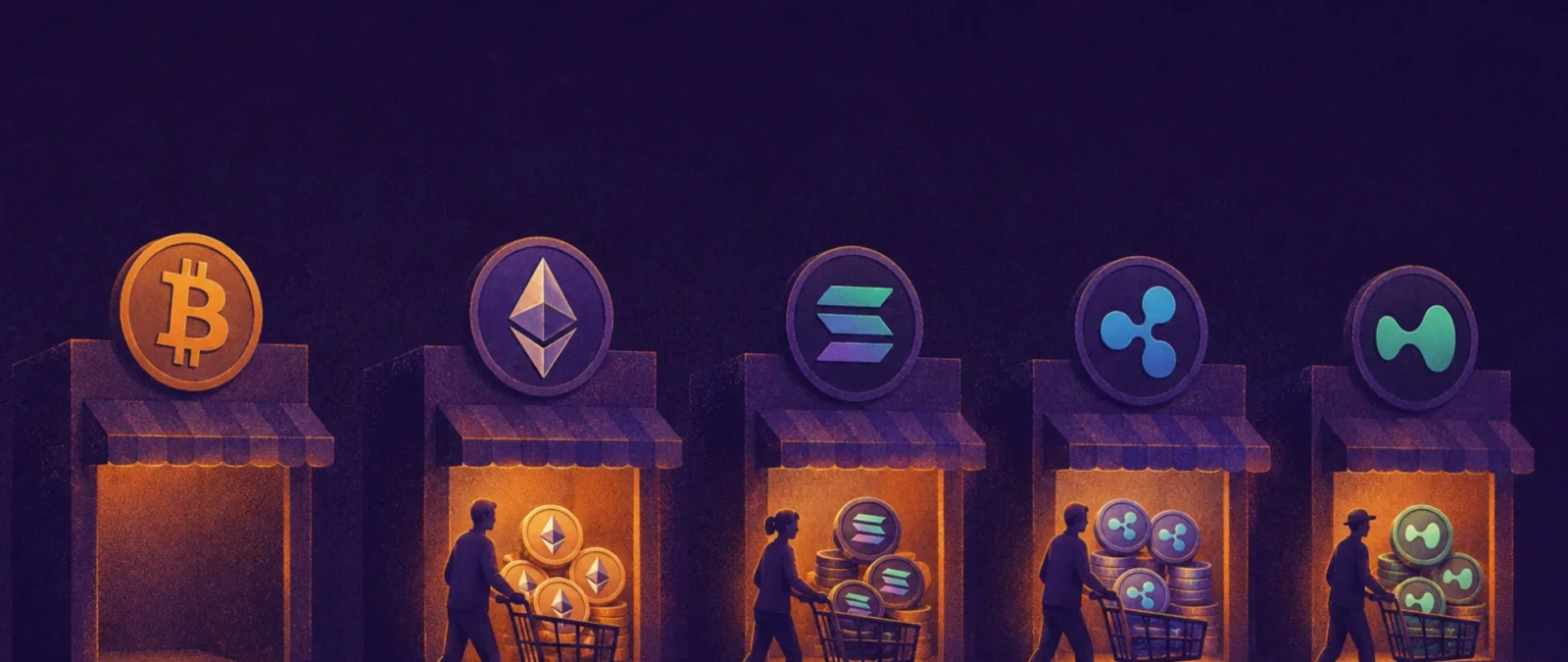 Bitcoin ETF'leri net çıkış kaydederken altcoin ETF'lerinde girişler sürüyor