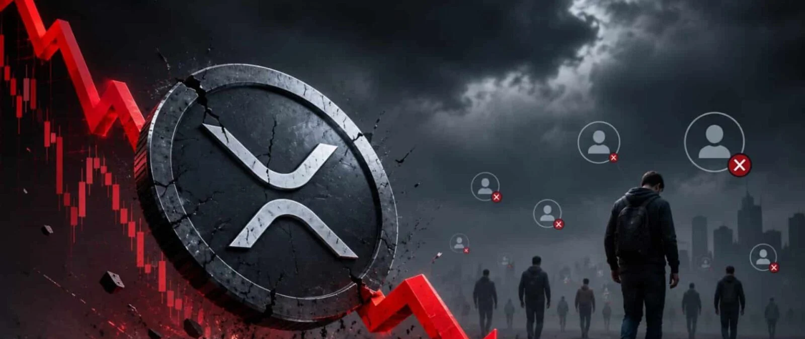 XRP 2024 dip seviyelerine geriledi, kullanıcı tabanı daralıyor