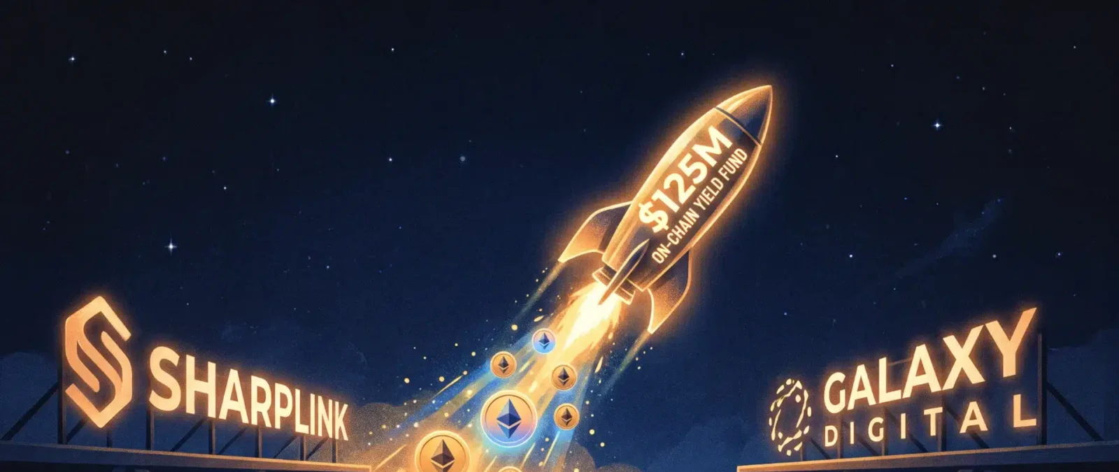 SharpLink ve Galaxy Digital toplam 125 milyon dolar değerinde on-chain getiri fonu kurdu
